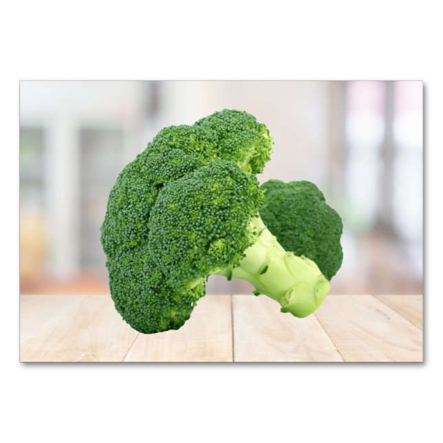 Broccoli ABA Tact Flashcard | Picture Cards (Front)