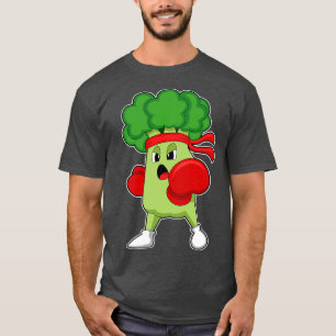 Broccoli at Boxing with Boxing gloves T-Shirt