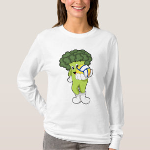 Broccoli at Volleyball Sports T-Shirt