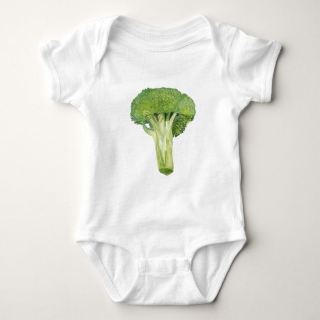 broccoli baby bodysuit (Front)