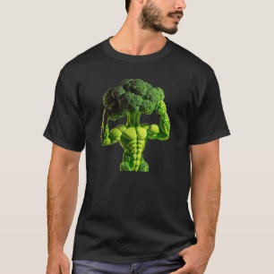 Broccoli Bodybuilder Clean Eating Cutting Weight L T-Shirt