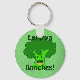 Broccoli Bunch Key Ring