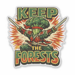 Broccoli Bushido – KEEP THE FORESTS Hero 