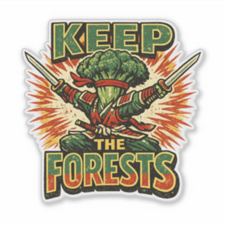 Broccoli Bushido – KEEP THE FORESTS Hero
