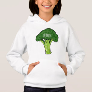 Broccoli cartoon illustration