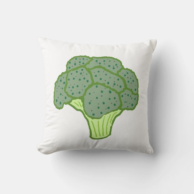 Broccoli Cushion (Front)