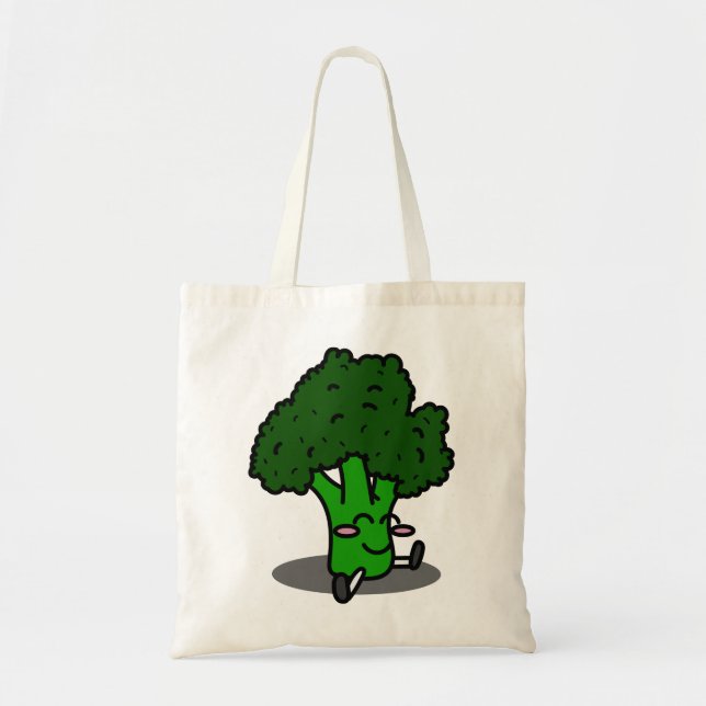 Broccoli Dude Tote Bag (Front)