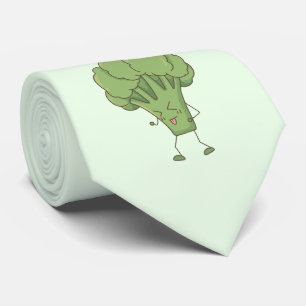 Broccoli Green Veggie Tie