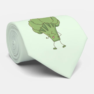 Broccoli Green Veggie Tie
