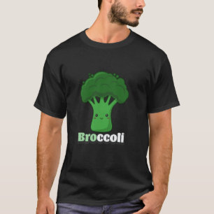 Broccoli Haircut Funny Bro Vegan T-Shirt