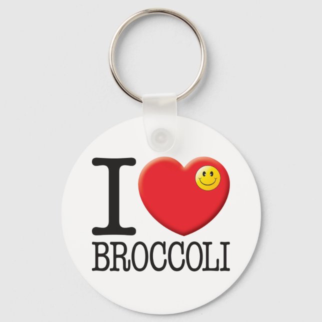 Broccoli Key Ring (Front)