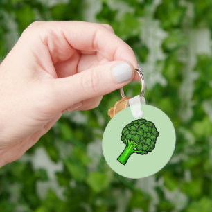 Broccoli Key Ring