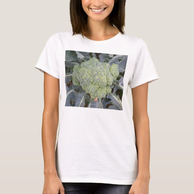 Broccoli Ladies T Shirt (Front)