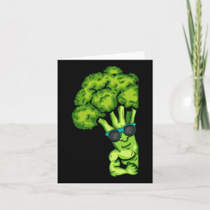 Broccoli Lover Healthy Vegetables Gym Fitness Body Card