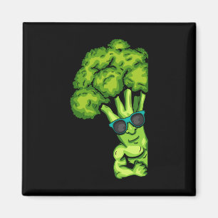 Broccoli Lover Healthy Vegetables Gym Fitness Body Magnet
