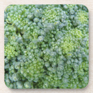 Broccoli Macro Cork Coaster