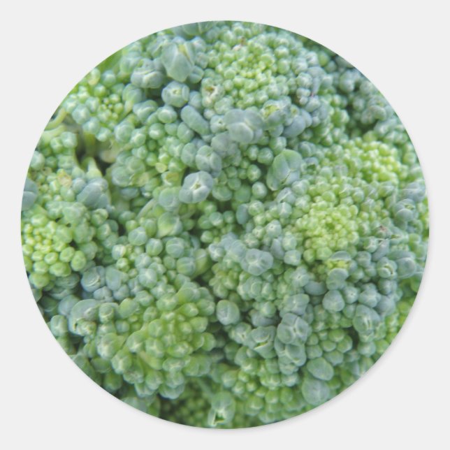 Broccoli Macro Stickers (Front)