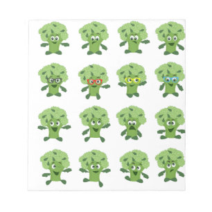 broccoli  notepad