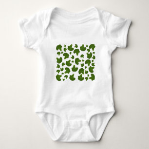 Broccoli Pattern Baby Bodysuit
