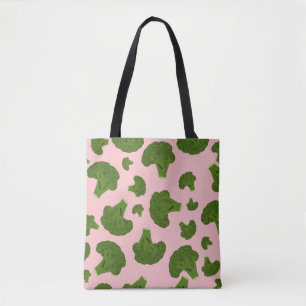 Broccoli Pattern Tote Bag