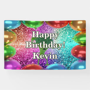 Broccoli Personalised character birthday banner