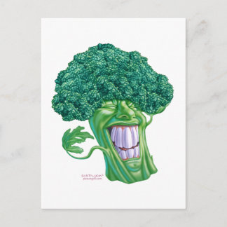 broccoli postcard