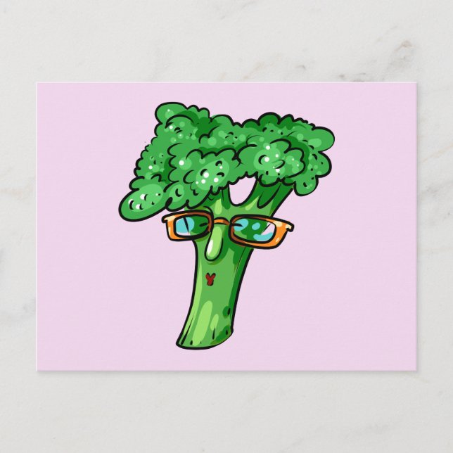 broccoli postcard (Front)