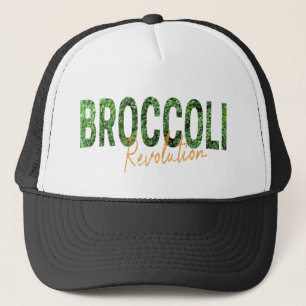 Broccoli Revolution for Vegans Veggies and Vegetar Trucker Hat