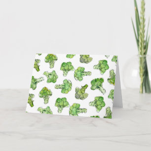 broccoli - scattered card