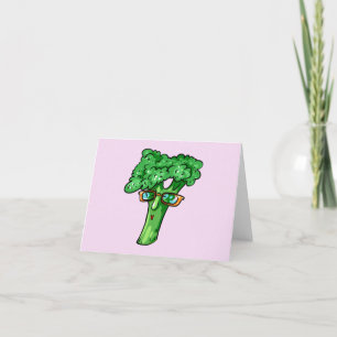 Broccoli Thank You Card
