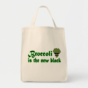Broccoli - Vegan Vegetarian Grocery Tote Bag