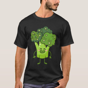 Broccoli Vegetable Gift Funny Broccoli Vegetable O T-Shirt