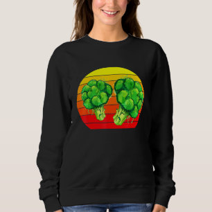 Broccoli Vintage Sunset - Broccoli 1 Sweatshirt