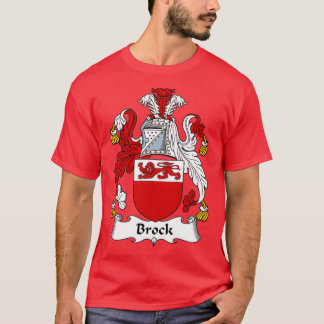 Brock Coat of Arms Family Crest T-Shirt