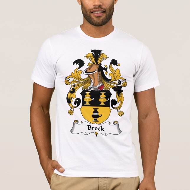 Brock Family Crest T-Shirt (Front)
