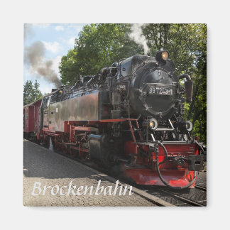 Brockenbahn Brocken Railway photo Magnet