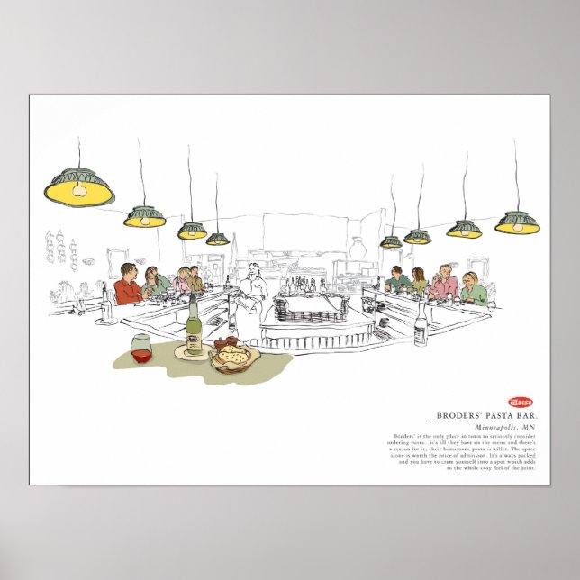 broders' pasta bar poster (Front)