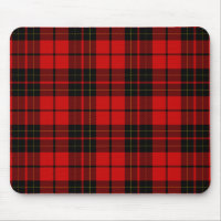Brodie clan tartan red black plaid