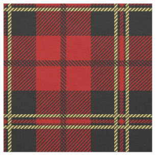 Brodie Red Scottish Clan Tartan Fabric
