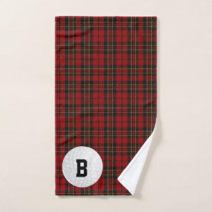 Brodie Tartan Plaid Golf Towel