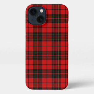 Brodie tartan red black plaid iPhone 13 case