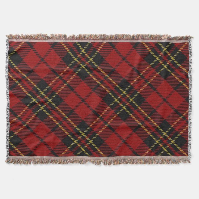 Brodie Tartan Throw Blanket (Front)