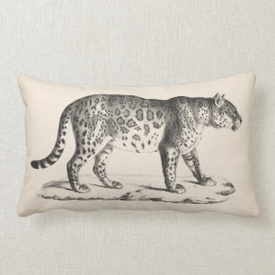 Brodtmann Leopard Sketch Lumbar Cushion