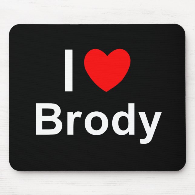 Brody Mouse Pad (Front)