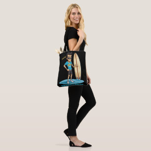 Brody Ocean Wavecrest Tote Bag
