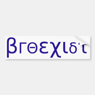 Broexist Bumper Sticker