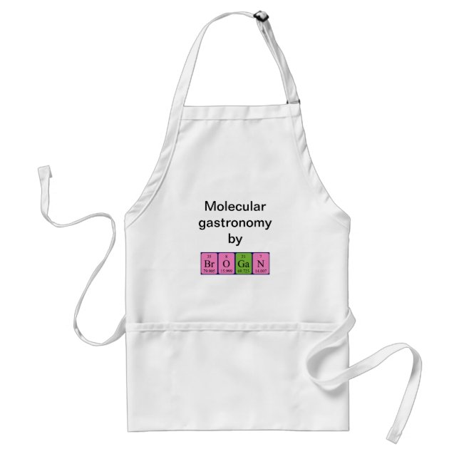 Brogan periodic table name apron (Front)