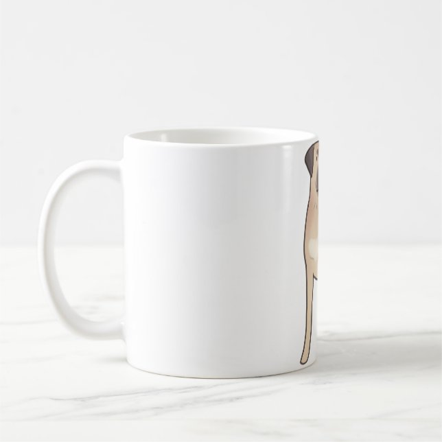 Broholmer dog Magic Coffee Mug (Left)