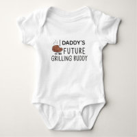 Broiling Infant Daddy's Future Grilling Buddy