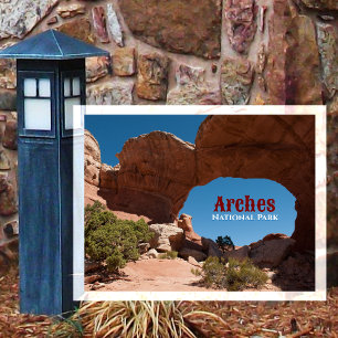 Broken Arch, Arches National Park Postcard